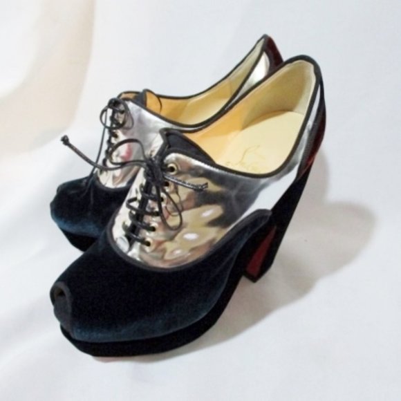 NEW CHRISTIAN LOUBOUTIN Platform Pump - Picture 4 of 11